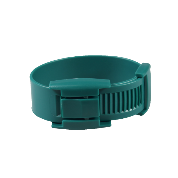 10 green plastic bracelets Ukal