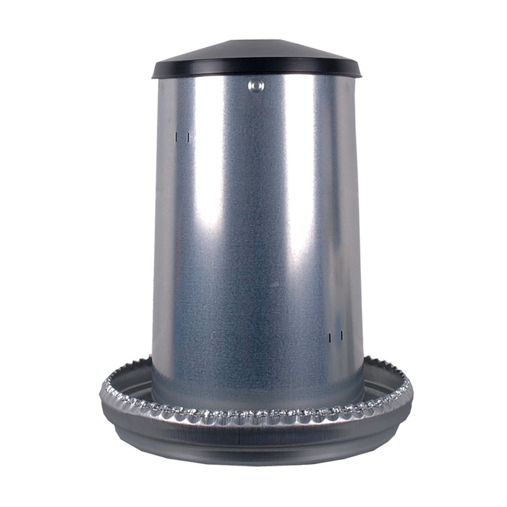  Nourrisseur à trémie émaillé 25 L pour 17 poules