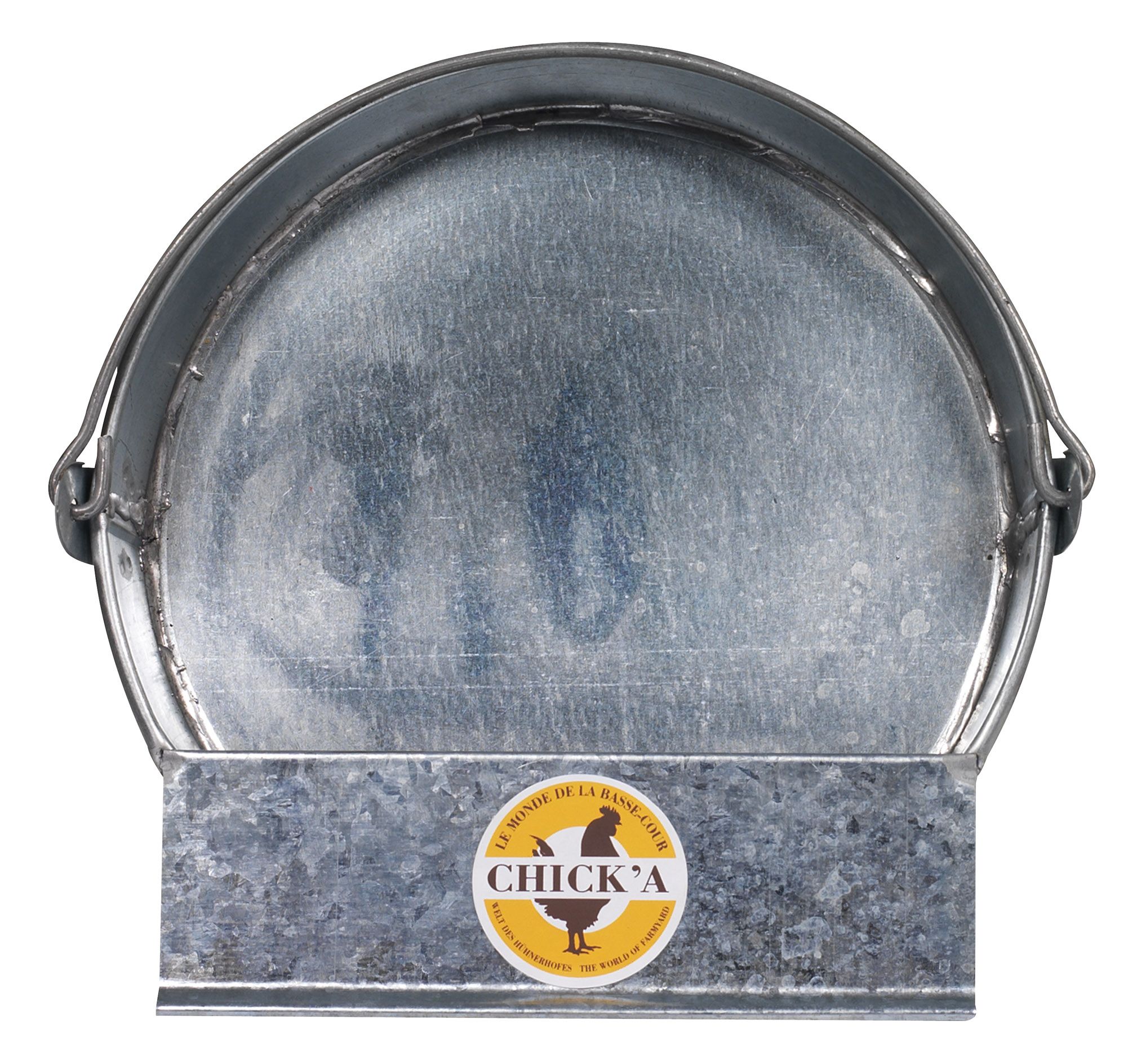 Metal bucket constant level drinking trough 12L