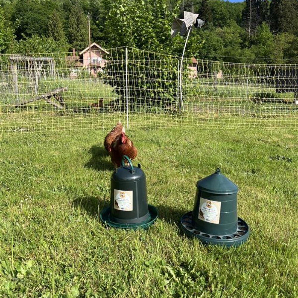 Abreuvoir en plastique recyclé 5L CHICK'A