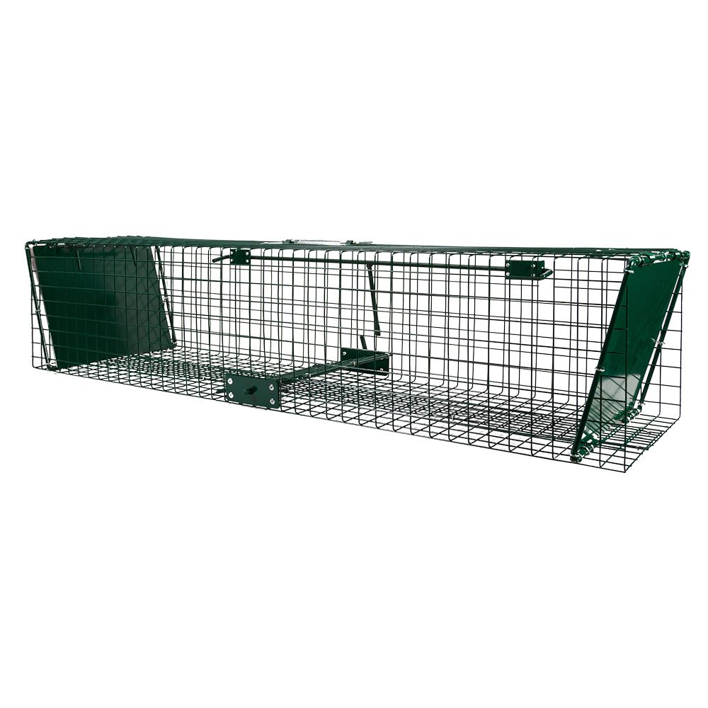 Raubtierfalle mit unsichtbaren Türen (USA) 2 Eingänge, 102 x 30 x 21 cm BOXTRAP