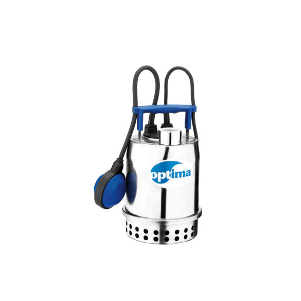 ENTWÄSSERUNGS-TAUCHPUMPE OPTIMA AUS EDELSTAHL