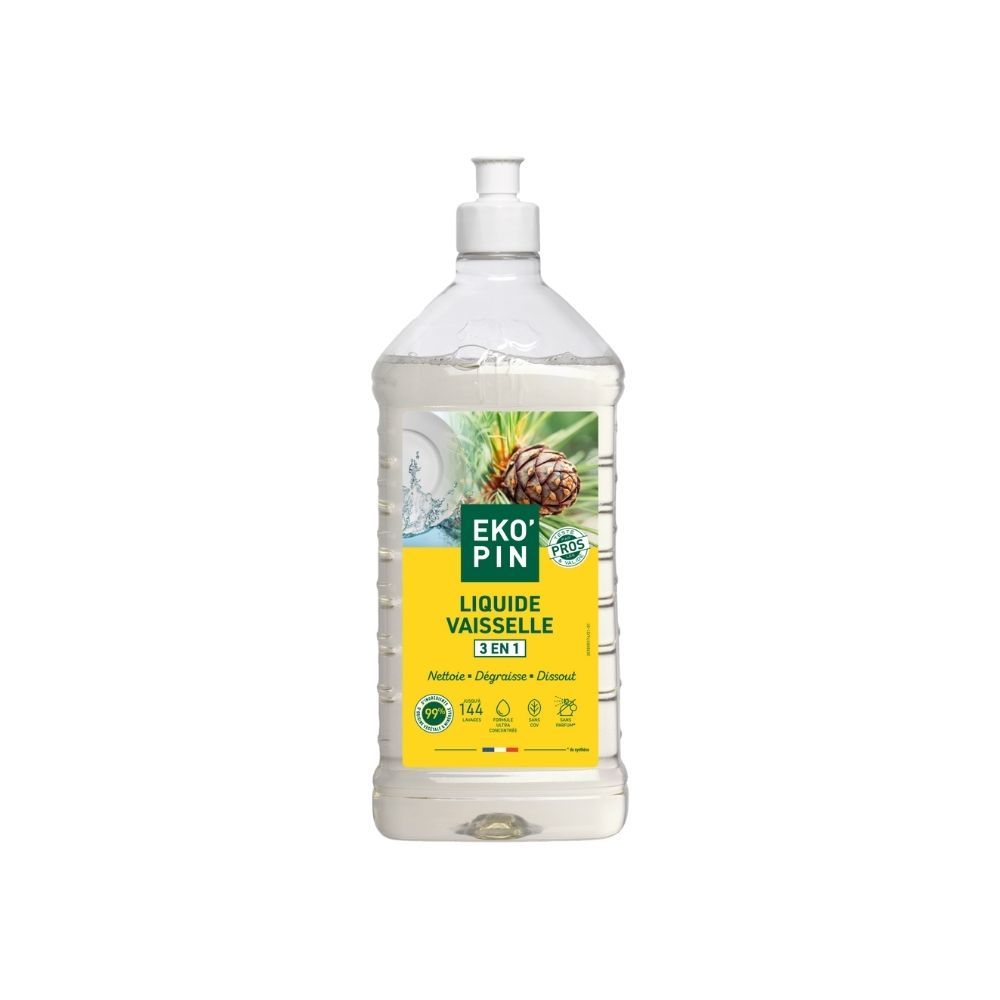 Liquide vaisselle 3 en 1 EKO'PIN 1L