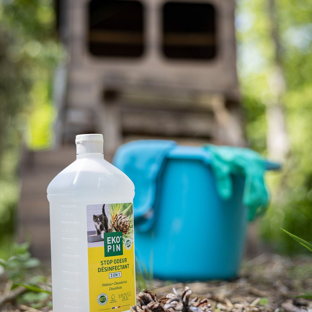 Stop odeur désinfectant 3 en 1 EKO'PIN 1L
