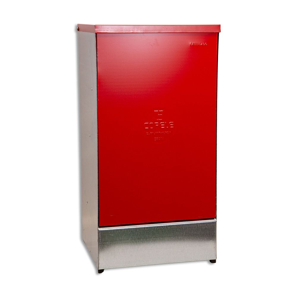 CAN-Trichter-Futterhaus aus verzinktem Blech 27 L für Hunde COPELE