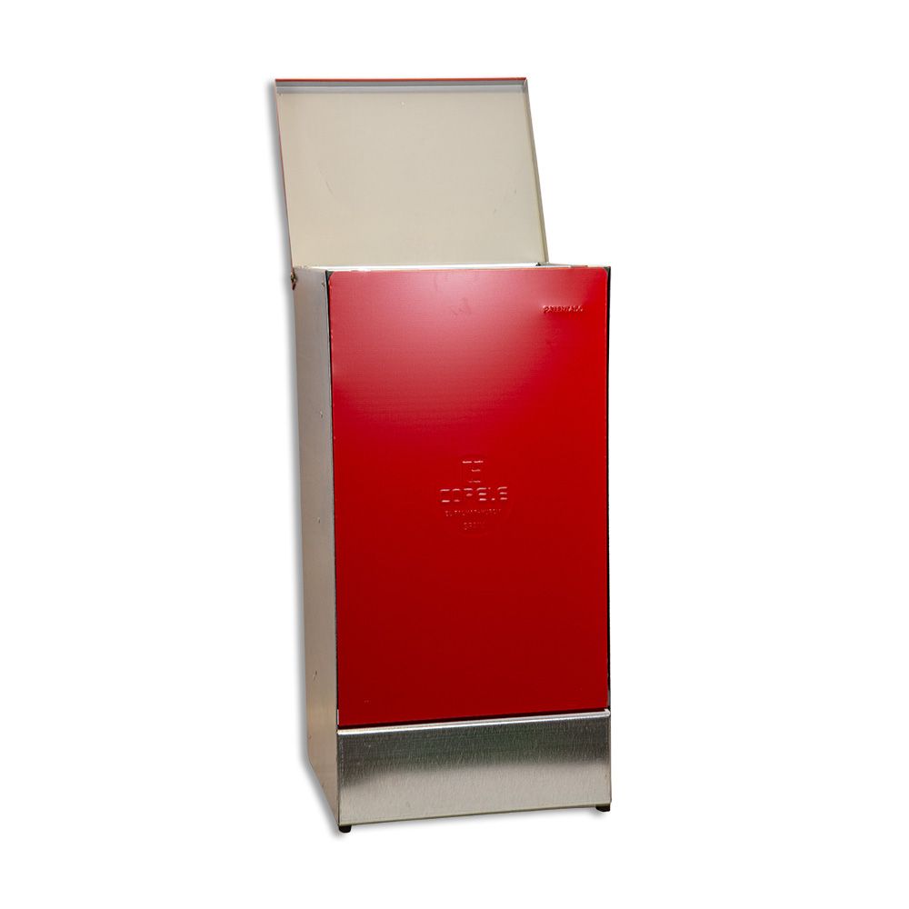 CAN-Trichter-Futterhaus aus verzinktem Blech 27 L für Hunde COPELE