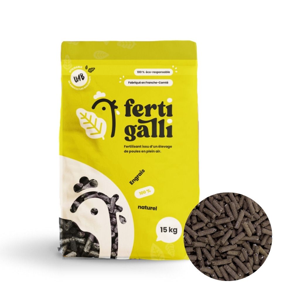 Chicken manure fertilizer 15KG - Fertigalli