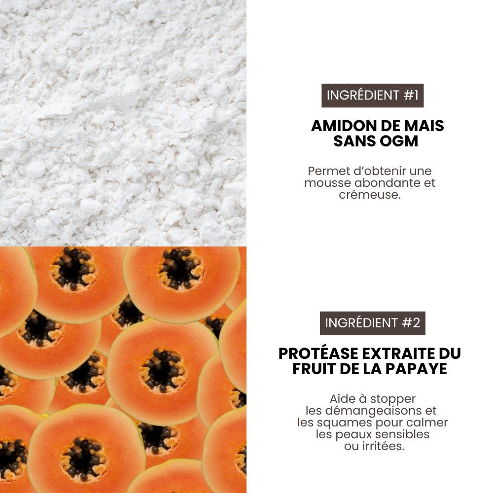 Shampoing exfoliant en poudre pour chiens et chats 50 x 2 g HYPONIC