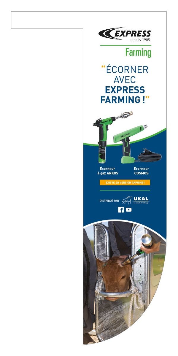 Kakémono EXPRESS FARMING