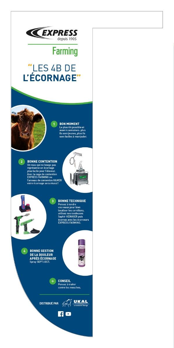 Kakémono EXPRESS FARMING