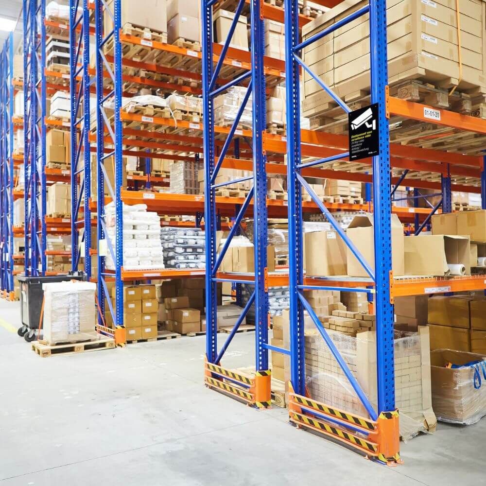 Warnschild für Überwachungskameras HORIZONT