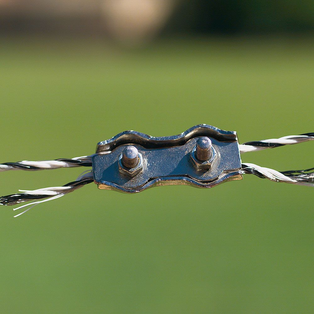 5 Aluminium connectors for ropes BEAUMONT