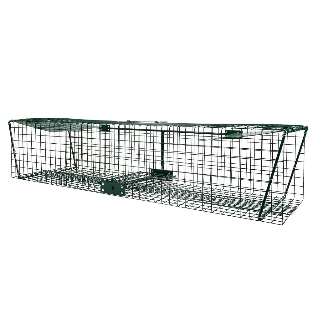 2 entries boxes with invisible doors (USA) 125 x 26 x 26 cm BOXTRAP