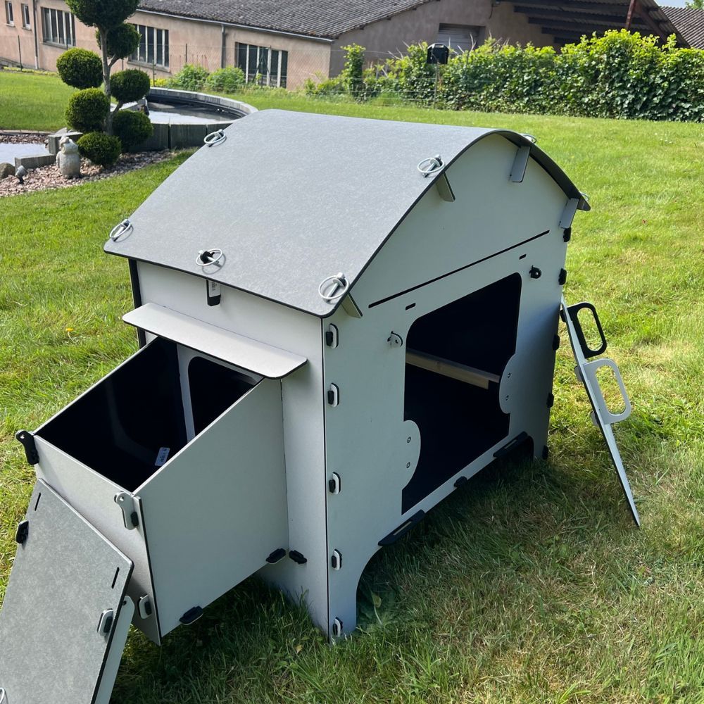 Hühnerstall für 4 Hühner Harmony by Chick'A®.
