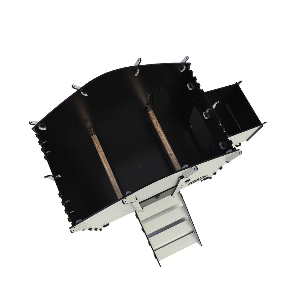 Hühnerstall für 4 Hühner Harmony by Chick'A®.