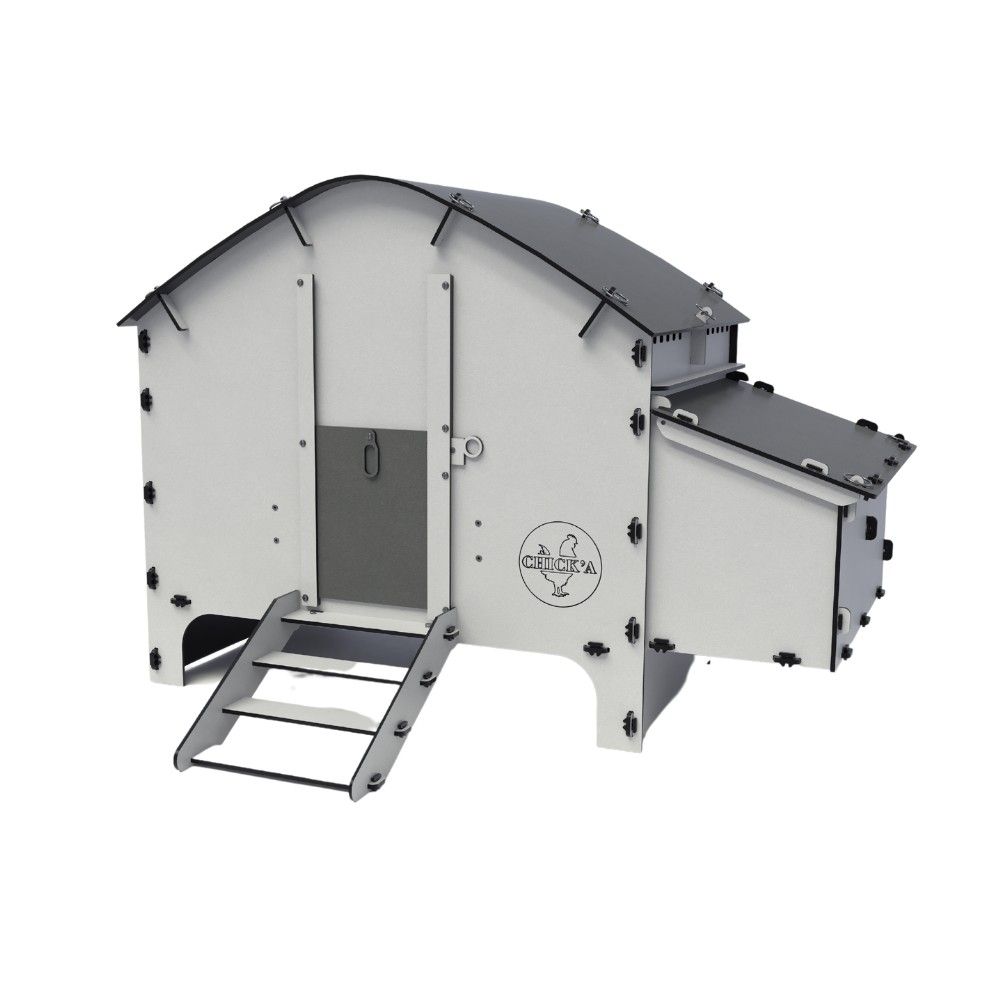 Poulailler 6 poules Harmony by Chick'A®