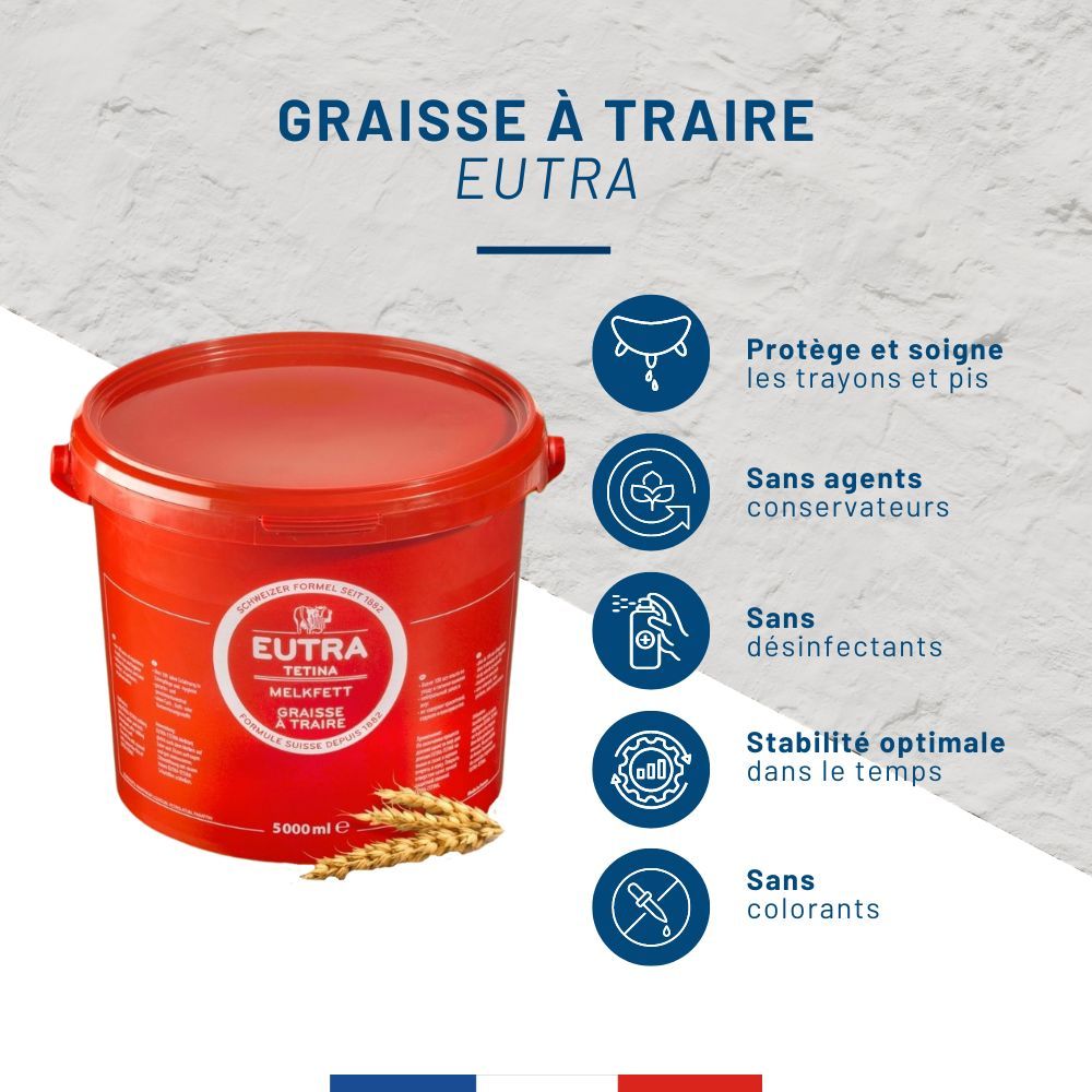 Graisse à traire 5 L EUTRA 