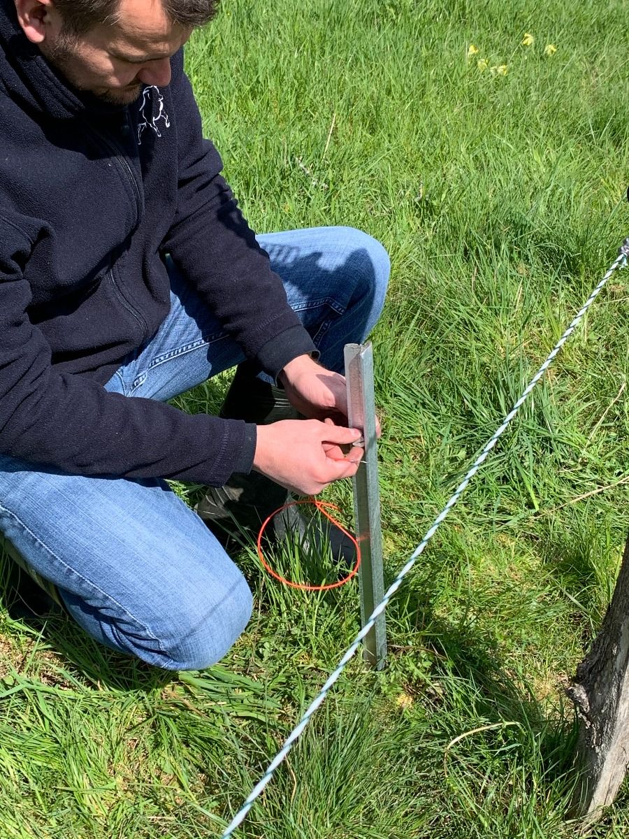 T-earth stake 1m x1 -  Horizont