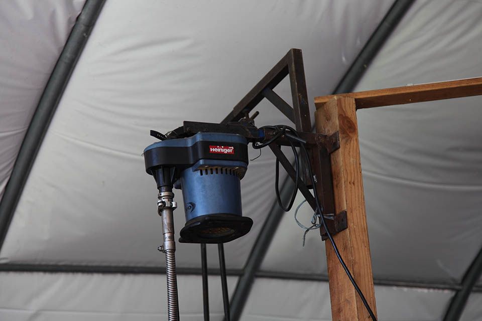 Shearing plant complete with hand piece and rigid shaft