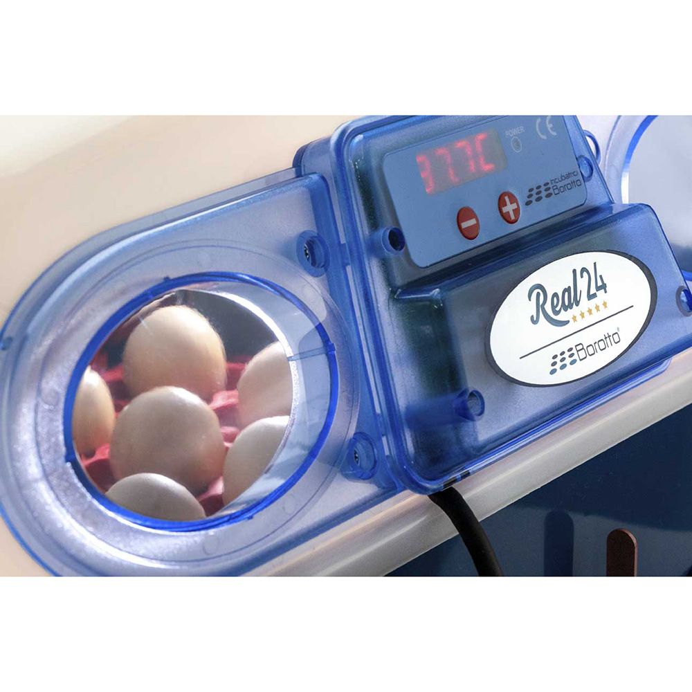 Couveuse digitale semi-automatique 24 œufs BOROTTO 