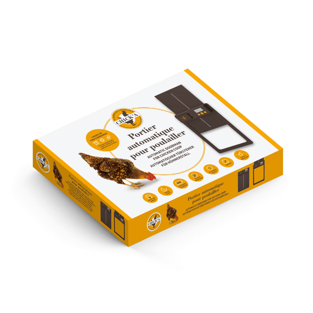 Automatic doorman for chicken coop CHICK'A