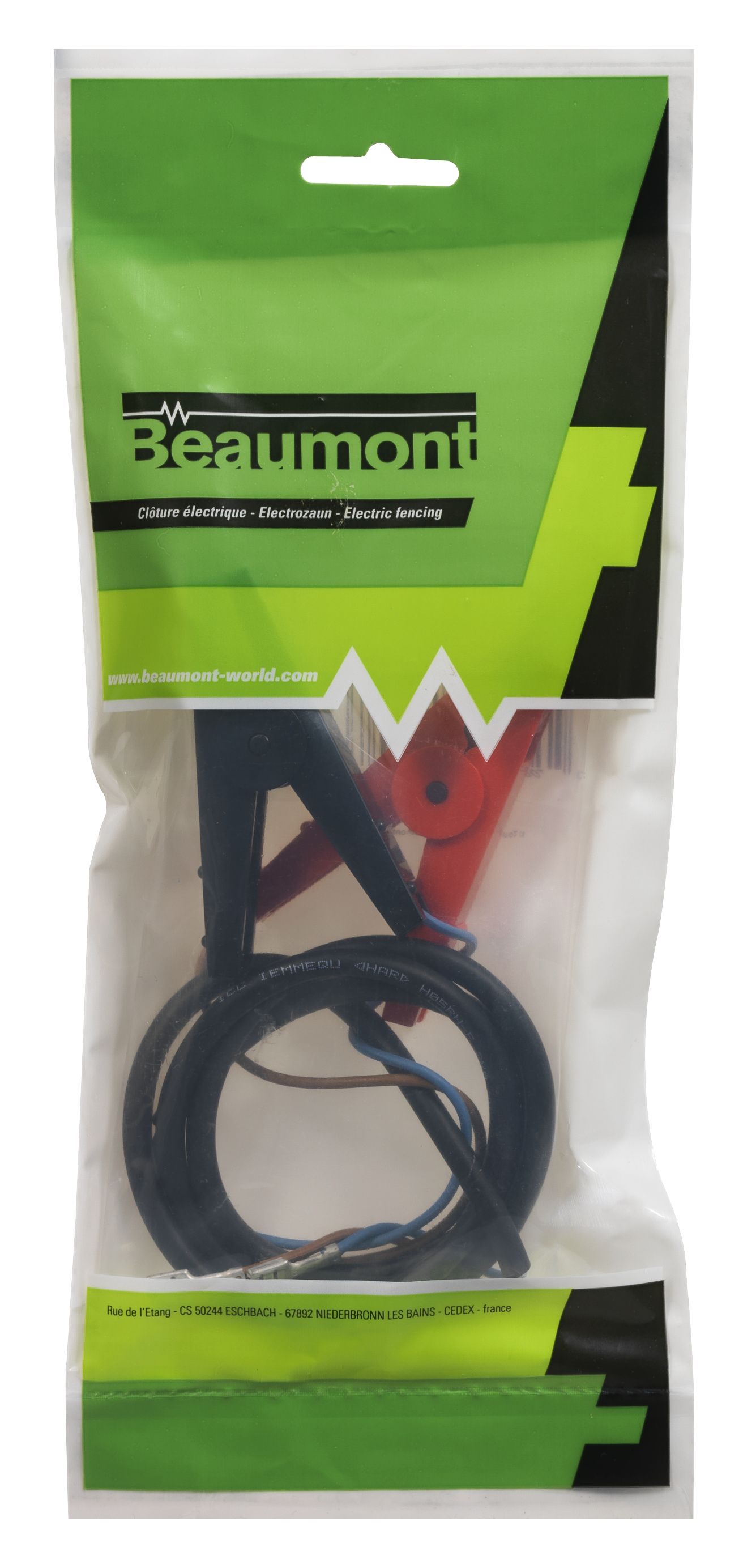 Jeu de pinces crocodiles non emballé