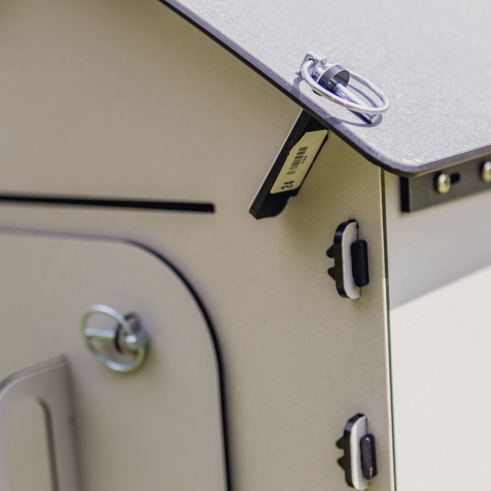 Hühnerstall für 4 Hühner Harmony by Chick'A®.