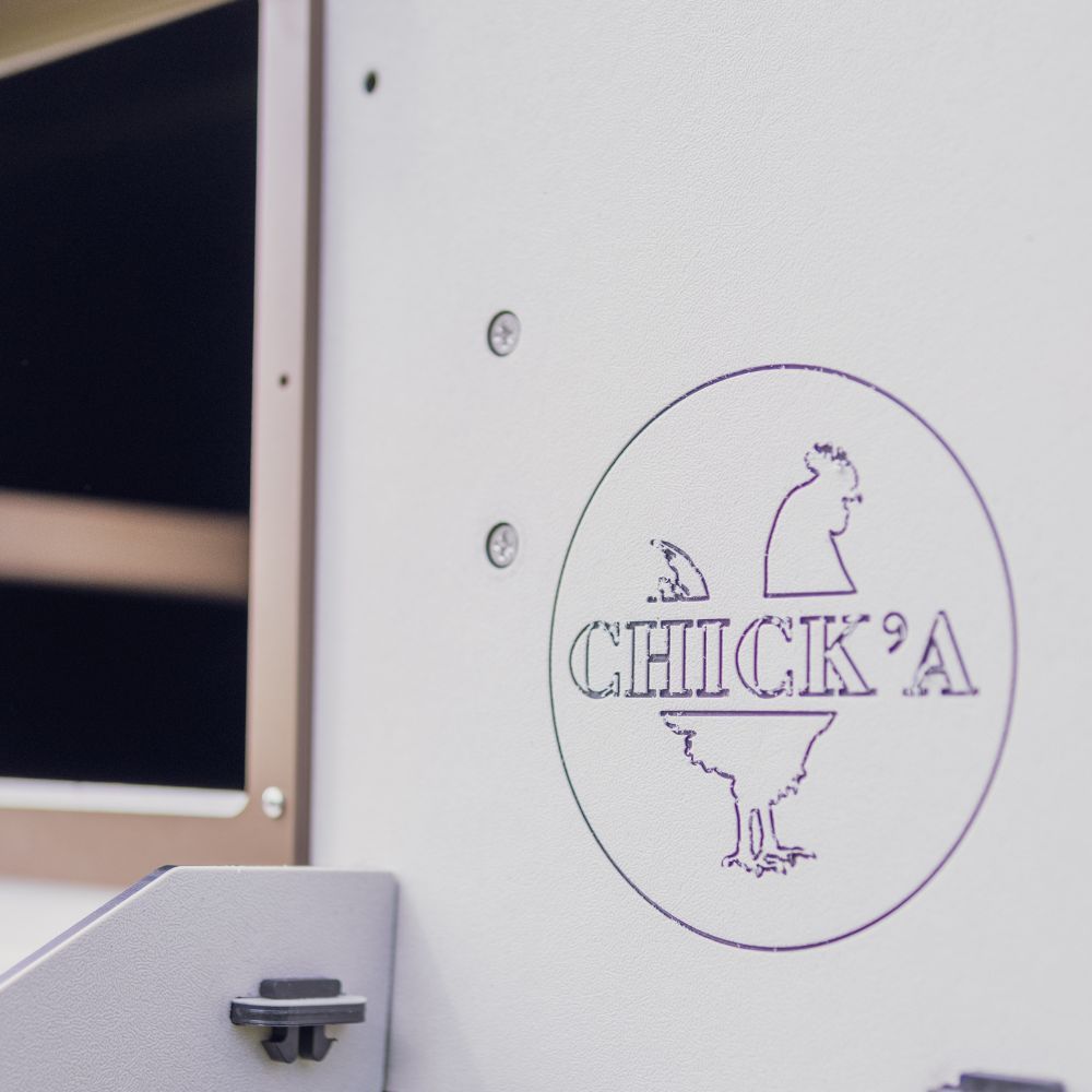 Hühnerstall für 4 Hühner Harmony by Chick'A®.