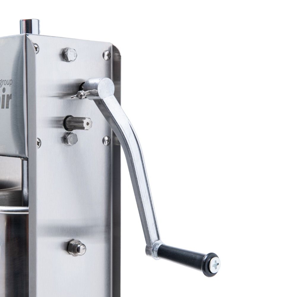 Poussoir à saucisse vertical en inox 5,5 kg