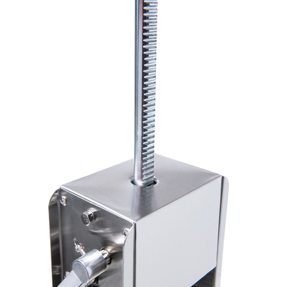 Poussoir à saucisse vertical en inox 5,5 kg