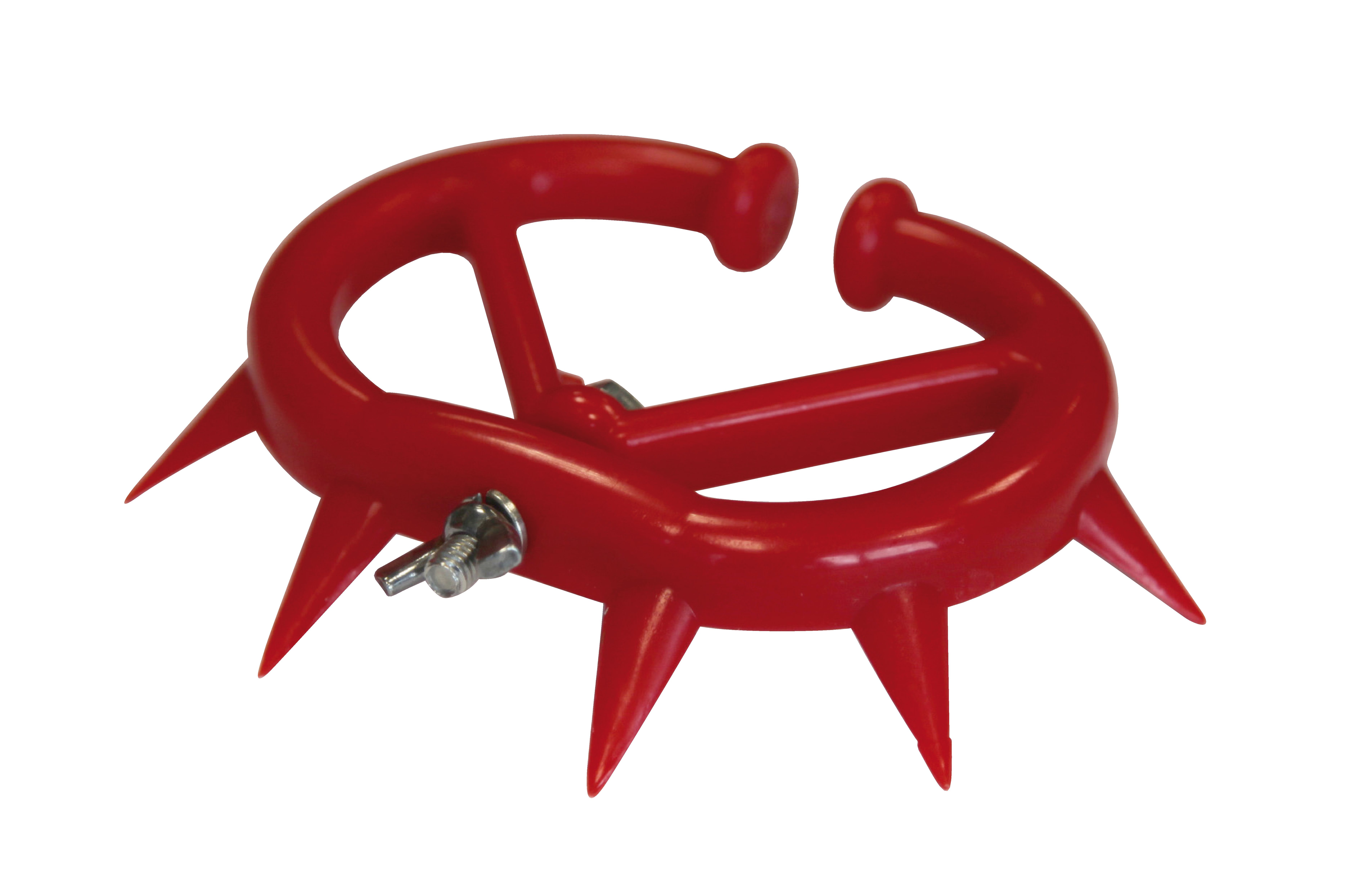 Plastic adjustable calf weaner with spikes, small X5