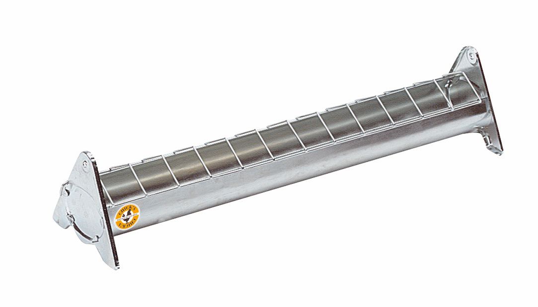 Feeder with movable grill for chicks 50 x 7 cm - 20 chicks