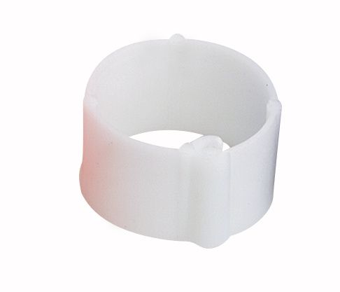 Weisse Clipringe 8Mm X100