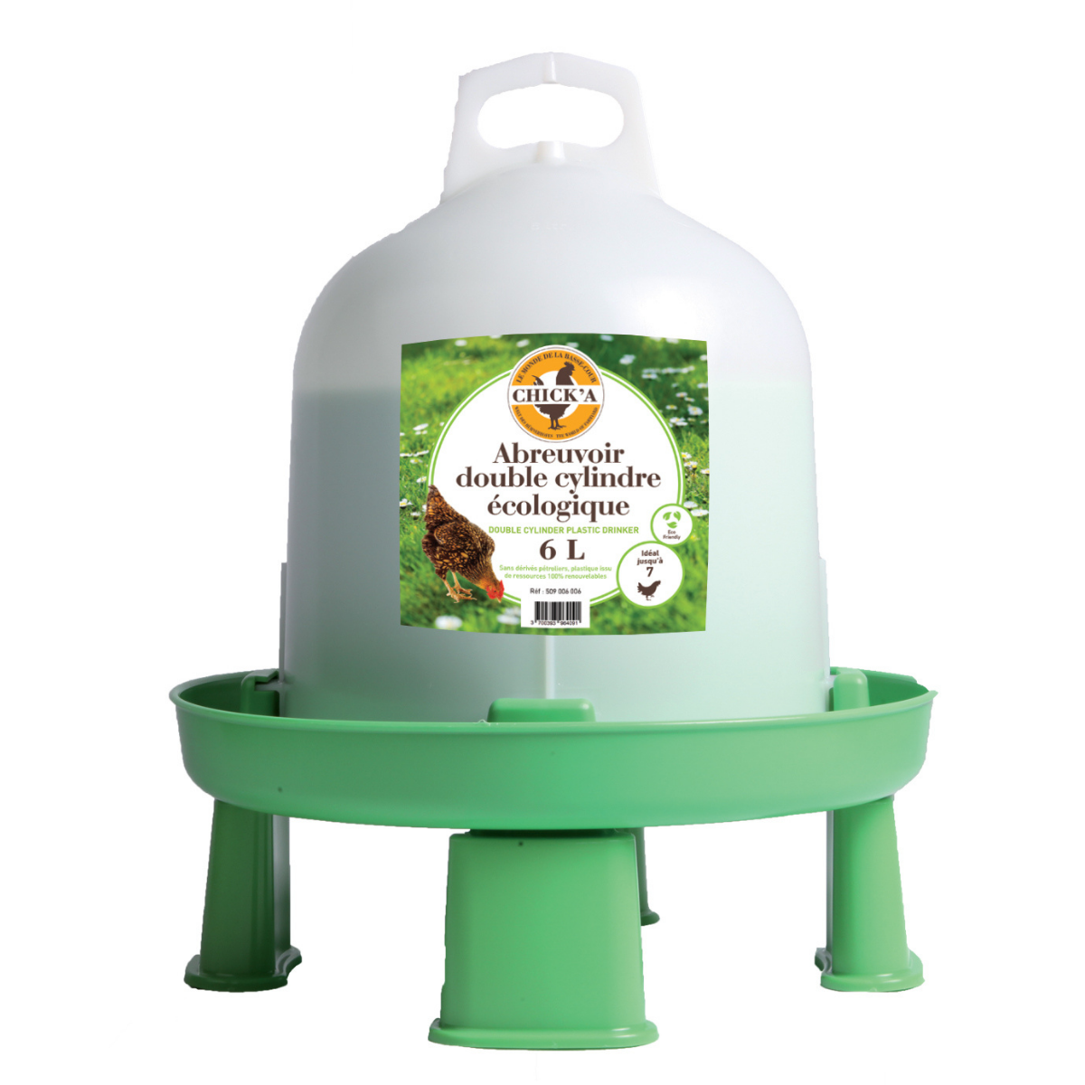 Doppelzylindertränke Mit Füssen 6L