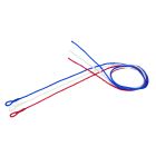 Perlon-Geburtsstricke 2M Blau Und Rot