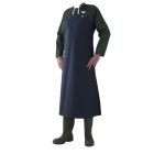 Tablier de laiterie bleu