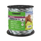 Twisted green and white rope PADDOCK