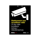Warnschild für Überwachungskameras HORIZONT