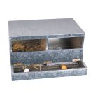 Pondoir 2 compartiments, 63 x 45 x 35cm