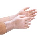 100 gants en vinyle taille L