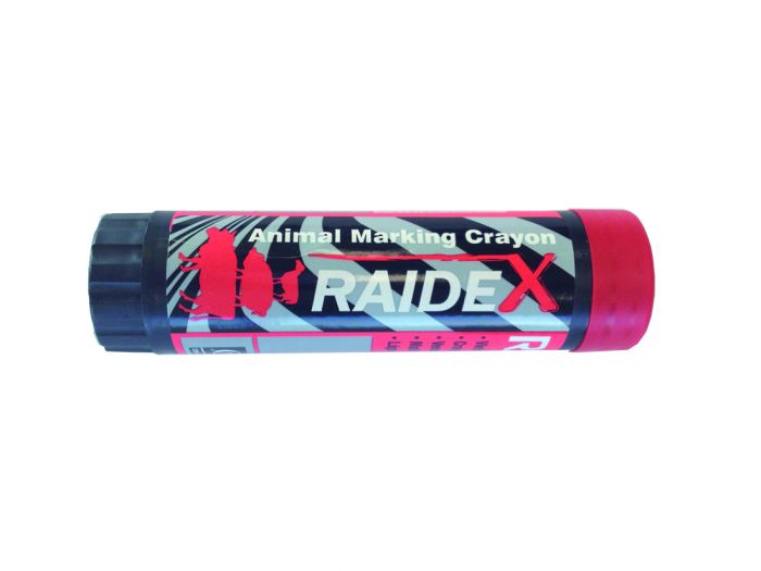 Crayon marqueur Raidex rouge X3
