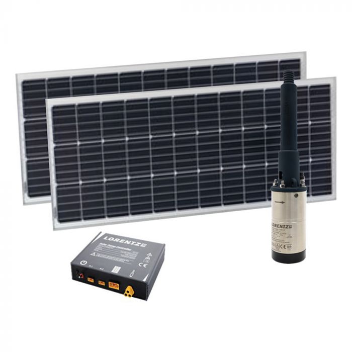 Kit de pompage solaire Lorentz – Kit complet 0-10m 