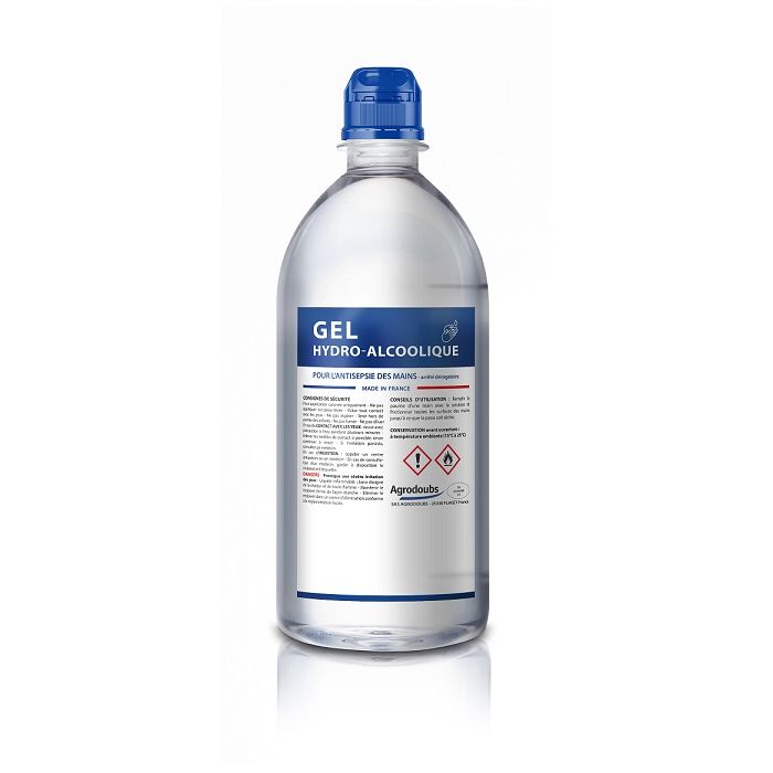 Gel hydroalcoolique Eligel 1 litre
