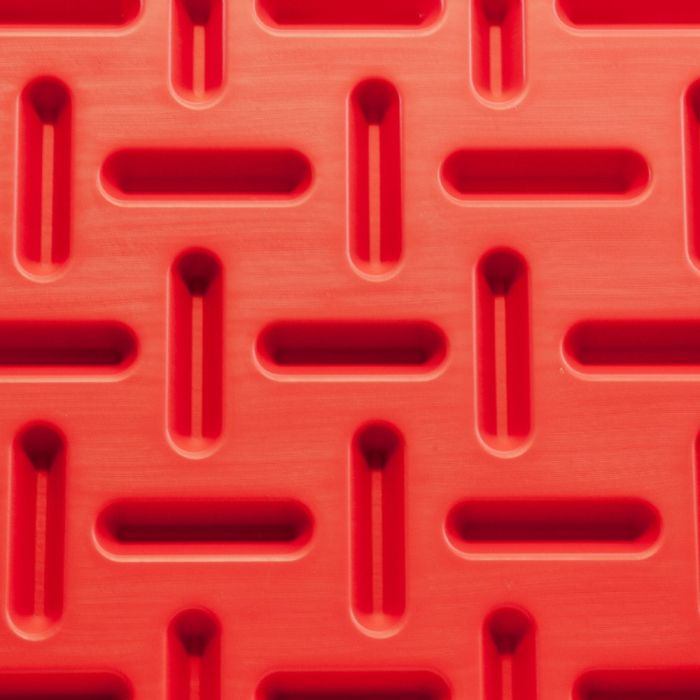 Schweineplatte, mittelgroß, rot, 97 x 76 cm, UKAL