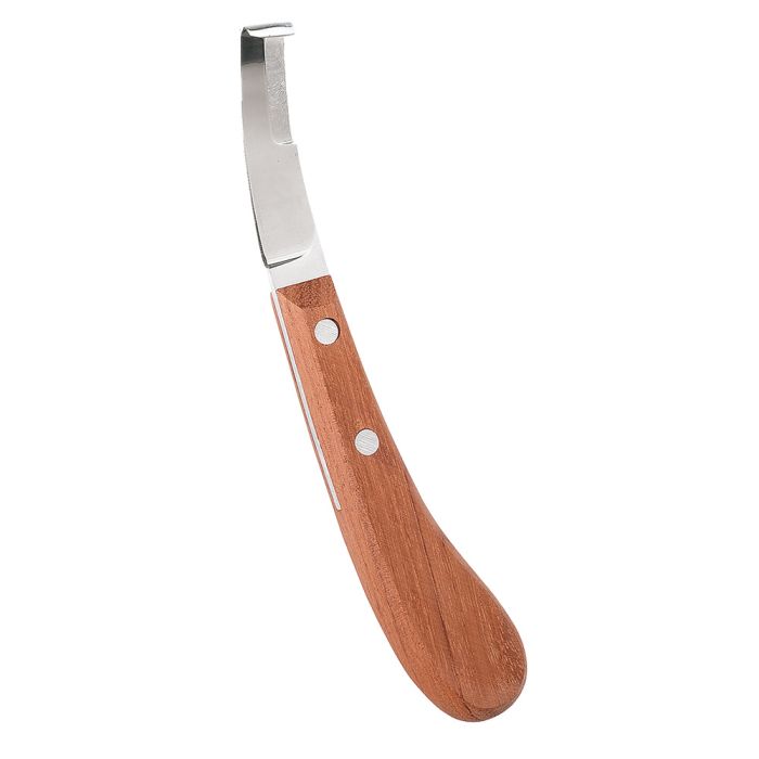 Extra professional hoof knife - double - 1 blade of 5,5 cm and 1 blade of 8 cm