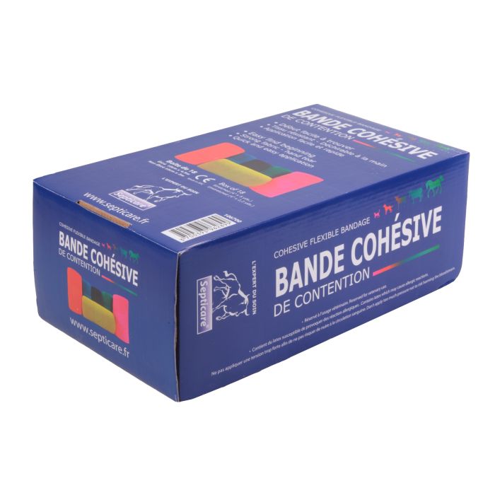 Cohesive flexible bandage, neon colors X18