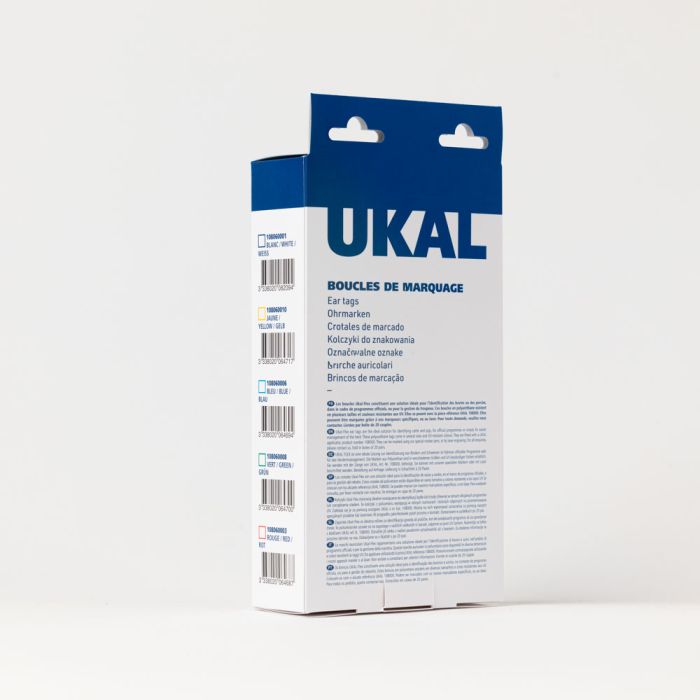 UKALFLEX MAXI + MAXI eartags red x20