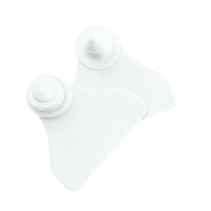 Boucles de marquage Ukal flex Small+Small blanche x20