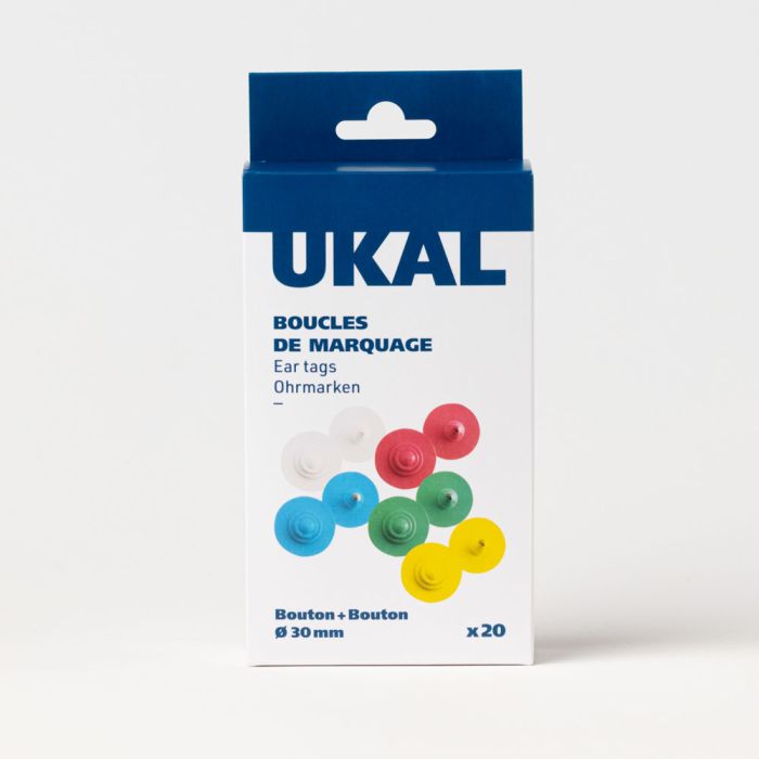 Ukalflex Knopf+Knopf Grün x20