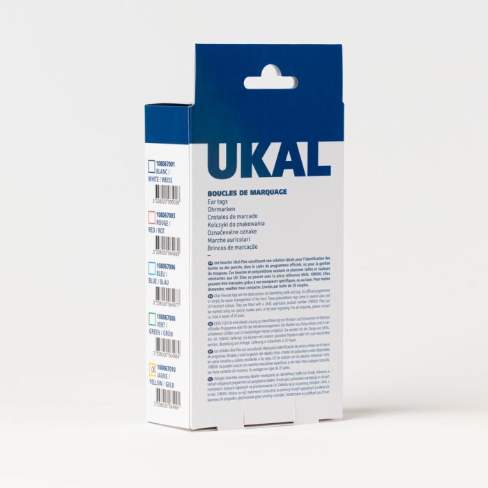 Ukalflex Knopf+Knopf Gelb x20